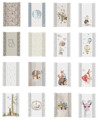 Podložka prebaľovacia 2-hranná mäkká 50 x 70 cm Basic Ceba