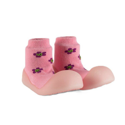 Ponožkové topánočky Flower Chameleon