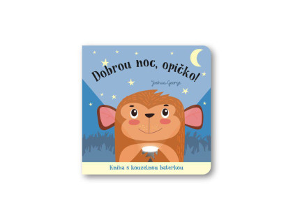 Dobrú noc, opičko! Kniha s kúzelnou baterkou Joshua George