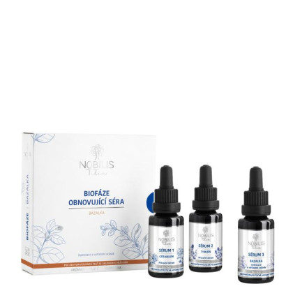 Biofáza Obnovujúce séra Bazalka, 3x20 ml