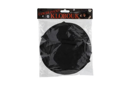 Klobúk čarodejnícky skladací dospelý 38 cm