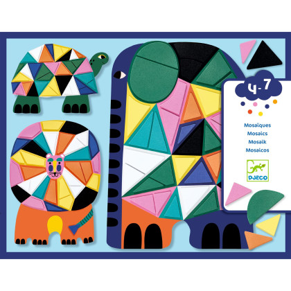 Mozaikové tvorenie Afrika Djeco