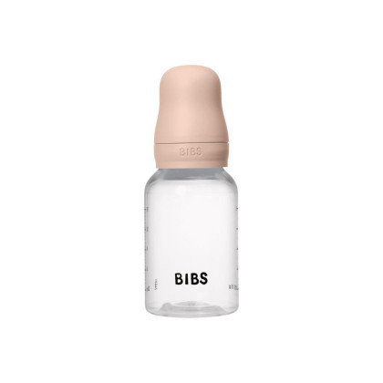 Antikoliková fľaša s kaučukovým cumlíkom 150 ml Bibs