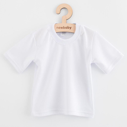 Detské bavlnené tričko s krátkym rukávom New Baby