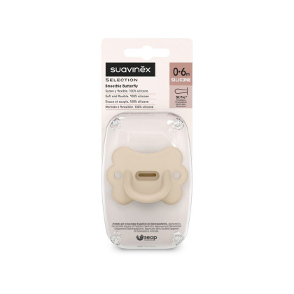 Cumlík fyziologické silikón Butterfly 0-6 m SX PRO Colour Essence Suavinex