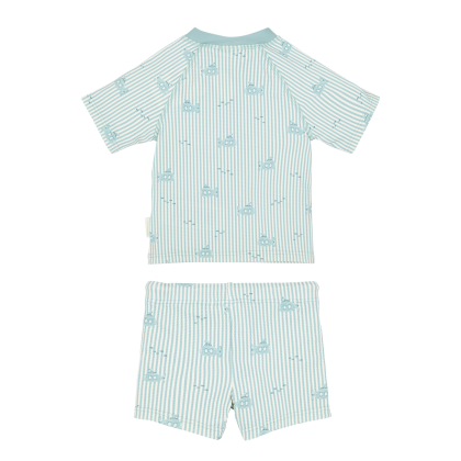 Plavky krátky rukáv 2-dielne Ocean Adventure Little Dutch
