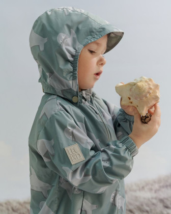 Vetrovka Shells Sea Tot Green Leokid