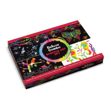 Melissa & Doug Deluxe sada škrabacích obrázkov 16ks