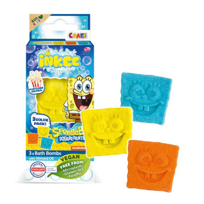 Mini pack šumivé bomba - Sponge Bob 3 ks