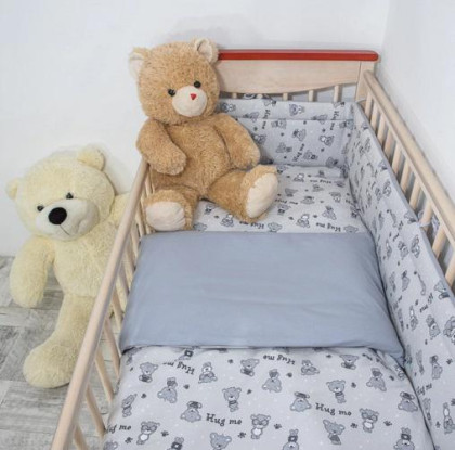 Mantinel do postieľky Teddy bears 28 x 180 cm Esito