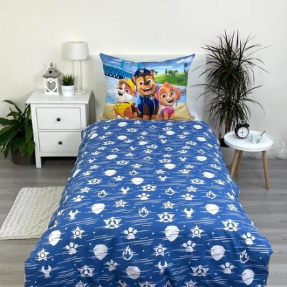 Obliečky Paw Patrol "Bridge" 140 x 200, 70 x 90 cm Jerry Fabrics