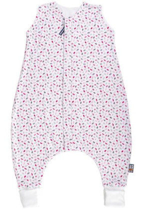 Letný spací vak s nožičkami vínovej lístočky Kaarsgaren