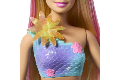 Barbie Kúzelná kvetinová morská víla - Blondínka