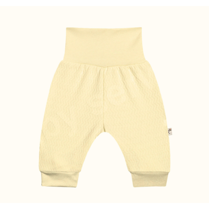 Dojčenské kraťasy vlnky krémová - Baby Service