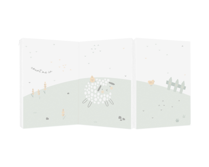 Skladací matrac 60x120x5 cm Sleepy Sheep KikkaBoo