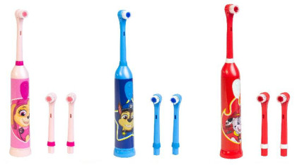 Oscilačná zubná kefka Tlapková patrola