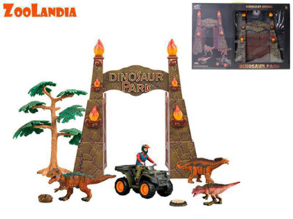 Zoolandia dinosaurus park set s doplnkami