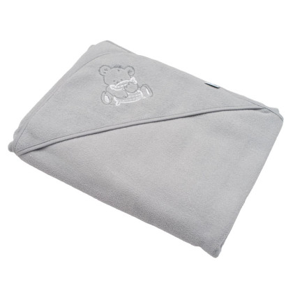 Detská froté osuška s výšivkou a kapucňou New Baby 100x100 cm