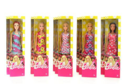 Barbie v šatách