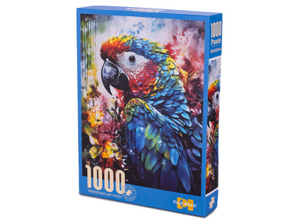Puzzle papagáj 70x50 cm 1000 dielikov