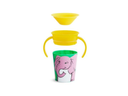 Munchkin - Juniorský hrnček WildLove 360 ° s uškami 177 ml