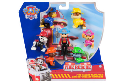 Tlapková Patrola Fire Rescue Mutibalenie Figúrok