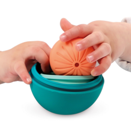 Loptičky silikónové Ball in Ball Ludi