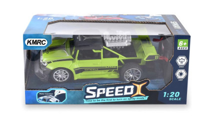 Auto RC 1:20 s efektom dymu