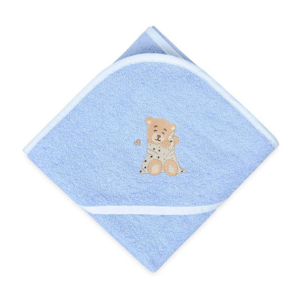 Osuška s kapucňou Maxi 100 x 100 cm Babymatex
