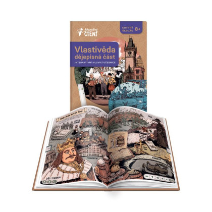 Kúzelné čítanie Kniha Vlastiveda - dejepisná časť