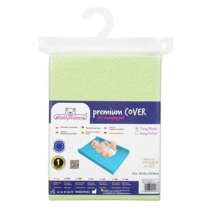 Poťah na prebaľovaciu podložku froté premium 50/60 x 70/80 cm Babymatex