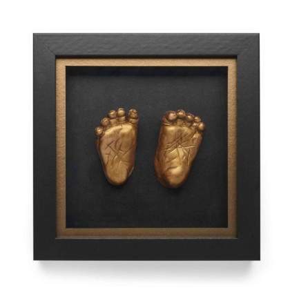 3D Black Bronze Happy Hands