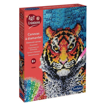 Diamantové plátno Tiger Sentosphere
