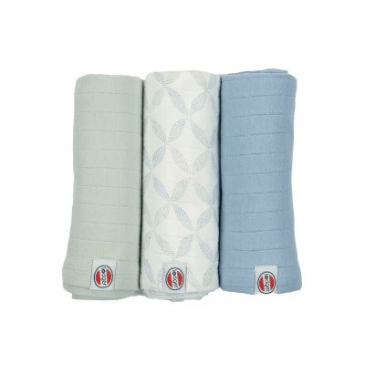 Swaddler Solid Matcha 3balenie 70 x 70 cm Lodger