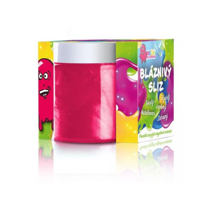 Bláznivý sliz – ružový s perleťou