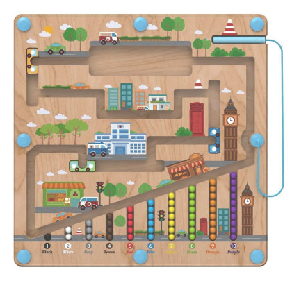 Toys Magnetická hracia doska City 2Kids
