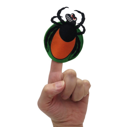 Prstový maňuška kliešť