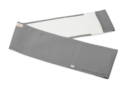 Mušelínový mantinel do postieľky Bump Air 180 x 30 cm Babymatex