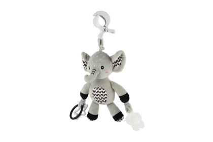Hrkálka plyš 30 cm záves na postieľku/kočík 0 m+ babyted