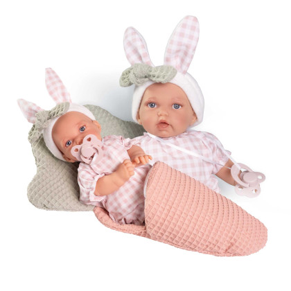 Realistická bábika s mäkkým látkovým telom 27 cm Petit 12442 Antonio Juan