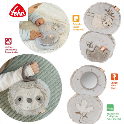 Plyšová knižka leňoch, Lazy Baby Fehn