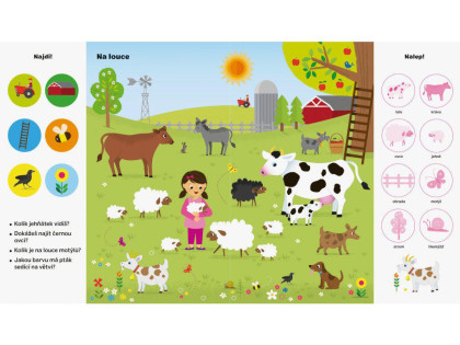 101 vecí na hľadanie a nalepovanie - Farma