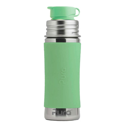 Nerezová fľaša so športovým uzáverom Pura 325 ml