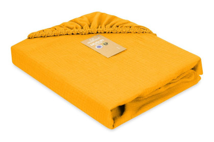 Mušelínové prestieradlo s gumou 60 x 120 cm BabyMatex