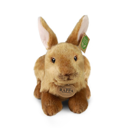 Plyšový králik hnedý ležiaci 23 cm ECO-FRIENDLY Rappa