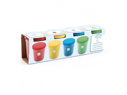 Farebná modelína, 4 farby Djeco