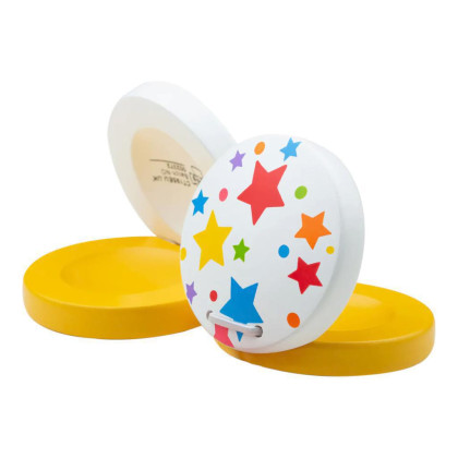 Kastanety hviezdičky Bigjigs Toys 1 ks