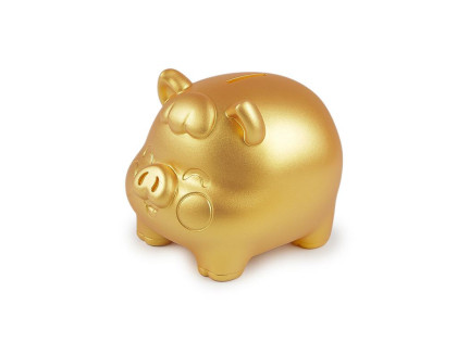 Zlaté prasiatko pre šťastie/pokladnička