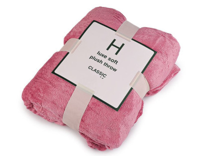 Deka mikroplyš lístky 150x200 cm