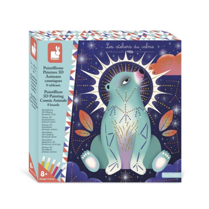 Maxi sada 3D Maľovanie bodkami Janod